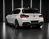 NightLine Carbon Fibre Rear Diffuser — BMW 1 Series F20/F21 LCI (2015–2019)