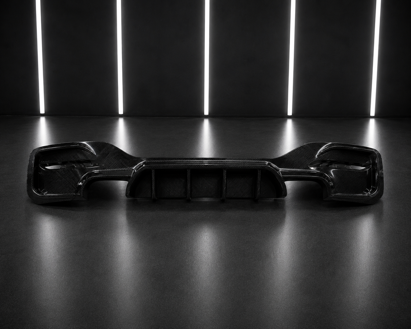 NightLine Carbon Fibre Rear Diffuser — BMW 1 Series F20/F21 LCI (2015–2019)