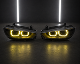 Yellow Angel Eyes DRL — BMW 1 Series F20/F21 LCI (2015–2019)