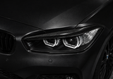 Carbon Fibre Headlight Eyebrows — BMW 1 Series F20/F21 LCI (2015–2019)